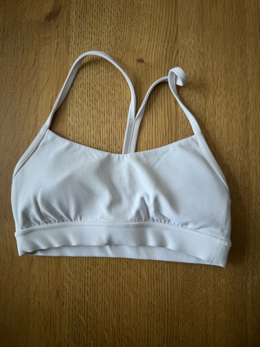 lululemon athletica White Strappy Sports Bra